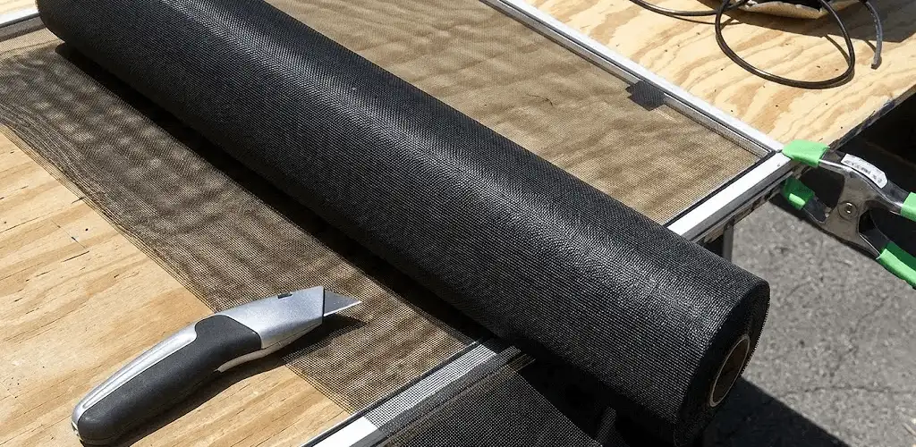 Window screen replacement materials and tools for screen repair in Raleigh, NC